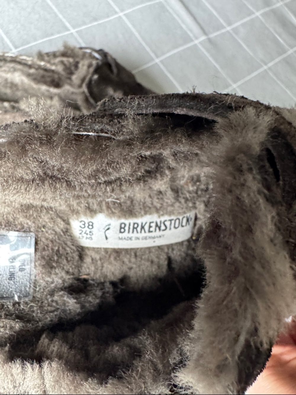 Birkenstock shearling Lined Brown Suede Boston Clogs - Picture 3 of 10